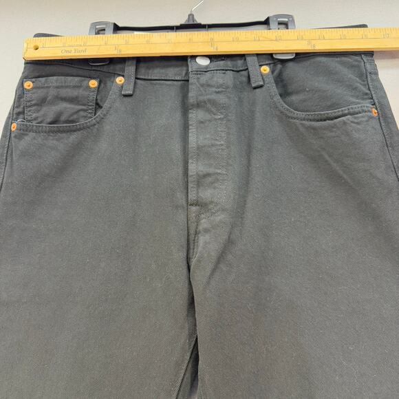 Levi's 501XX Big E Men's 33x34 Black Straight Leg Button Fly Preppy Normcore NWT - Picture 12 of 16